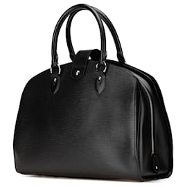 Louis Vuitton-Louis Vuitton Preto Epi Pont Neuf GM-Preto