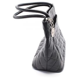 Chanel-Chanel Black Caviar Medallion Tote-Black