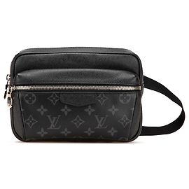 Riñonera exterior Taigarama negra Monogram Louis Vuitton Negro