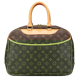 Louis Vuitton-Louis Vuitton Brown Monogram Deauville-Brown