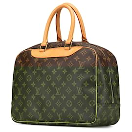 Louis Vuitton-Louis Vuitton Monograma Marrom Deauville-Marrom