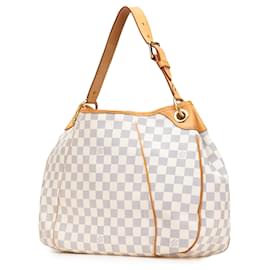 Louis Vuitton-Louis Vuitton Damier Azur Galliera PM Branco-Branco