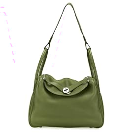 Hermès-Hermès Rouge Clemence Lindy 30-Rouge