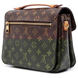 Louis Vuitton-Louis Vuitton Brown Monogram Pochette Metis-Brown