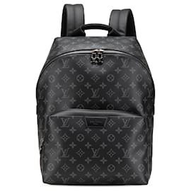 Louis Vuitton-Louis Vuitton Preto Monograma Eclipse Discovery-Preto
