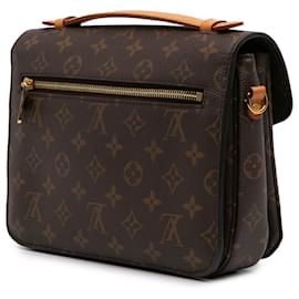 Louis Vuitton-Pochette Metis Monograma Marrom Louis Vuitton-Marrom