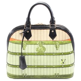 Louis Vuitton-Baú do tempo Alma PM em lona transformada marrom Louis Vuitton-Marrom,Bege
