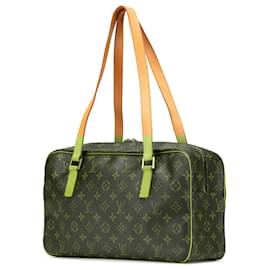 Louis Vuitton-Louis Vuitton Monograma Marrom Cite GM-Marrom