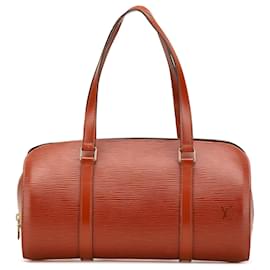Louis Vuitton-Louis Vuitton Soufflot Epi marrom-Marrom