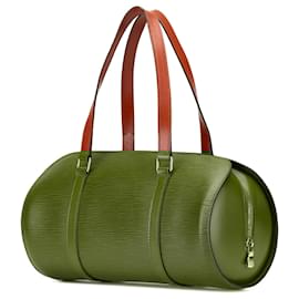 Louis Vuitton-Louis Vuitton Soufflot Epi marrom-Marrom