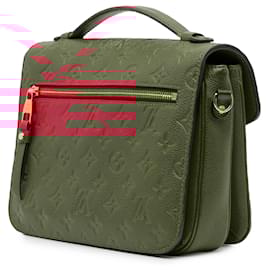 Louis Vuitton-Louis Vuitton Red Monogram Empreinte Pochette Metis-Red