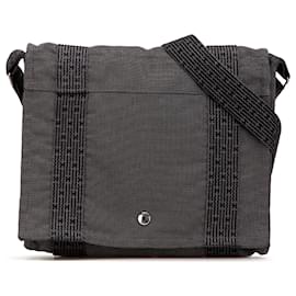 Hermès-Sac messager PM Fourre Tout Hermès gris-Marron