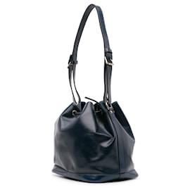 Louis Vuitton-Louis Vuitton Petit Noé em Epi Azul-Azul,Azul marinho