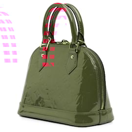 Louis Vuitton-Louis Vuitton Vernis Alma BB Vermelho-Vermelho