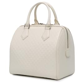 Louis Vuitton-Louis Vuitton Speedy Cube MM Damier Facette Branco-Branco