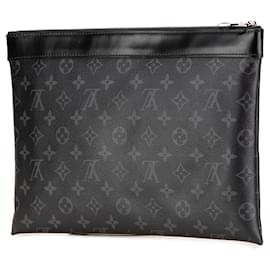 Louis Vuitton-Pochette GM Discovery Monogram Eclipse Preto Louis Vuitton-Preto