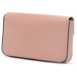 Louis Vuitton-Pochette Felicie Epi Rosa Louis Vuitton-Rosa
