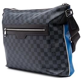 Louis Vuitton-Louis Vuitton Damier Cobalt Preto Americas Cup Regatta Mick PM-Preto