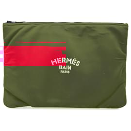 Hermès-Grand étui Neobain rouge Hermès-Rouge