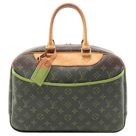 Louis Vuitton-Louis Vuitton Monograma Marrom Deauville-Marrom