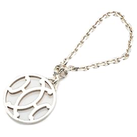 Hermès-Charm de sac en métal plaqué palladium argent Hermès-Argenté