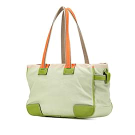 Loewe-Loewe Anagram Borso Handbag Tote Bag-Beige,Orange