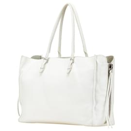 Balenciaga-Balenciaga Paper B4 Tote Bag-White