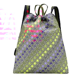Gucci-Gucci GG Supreme Star Sherry Line Backpack-Pink,Multiple colors