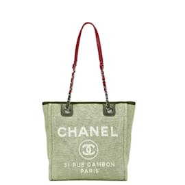 Chanel-Chanel Deauville PM Tote Bag-Pink