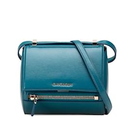 Givenchy-Givenchy Box Mini Shoulder Bag-Blue