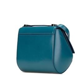 Givenchy-Givenchy Box Mini Shoulder Bag-Blue