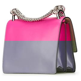 Fendi-FENDI Canai Mini Chain Shoulder Bag-Pink