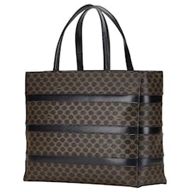 Céline-Celine Macadam Handbag Tote Bag-Black