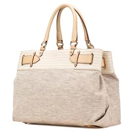 Salvatore Ferragamo-Salvatore Ferragamo Gancini Tote Bag-Beige