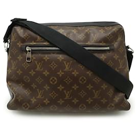 Louis Vuitton-Louis Vuitton Monogram Macassar Torres Shoulder Bag-Brown,Black