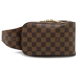 Louis Vuitton-Bolsa de corpo Louis Vuitton Damier Geronimos-Marrom