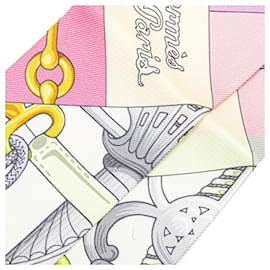 Hermès-Hermes Twilly Women's Silk Scarf-Multiple colors,Yellow