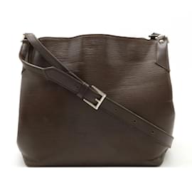 Louis Vuitton-Bolsa de Ombro Louis Vuitton Epi Mandala MM-Marrom