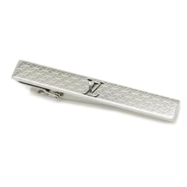 Louis Vuitton-Louis Vuitton Panse Cravate Champs Elysees Tie Clip-Silvery