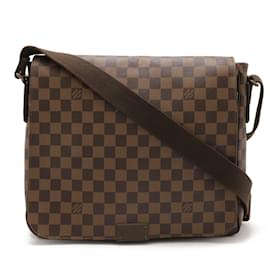 Louis Vuitton-Bolsa de Ombro Damier District MM da Louis Vuitton-Marrom