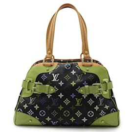 Louis Vuitton-Bolsa de mão Claudia Monograma Multicolorido Louis Vuitton-Preto