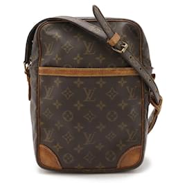 Louis Vuitton-Bolsa de Ombro Monogram Danube MM da Louis Vuitton-Marrom