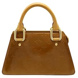 Louis Vuitton-Bolsa Mini Forsyth em Monogram Vernis da Louis Vuitton-Bronze