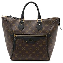 Louis Vuitton-Bolsa Louis Vuitton Monogram Tournelle PM-Preto,Branco,Outro,Monograma
