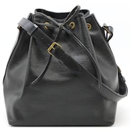Louis Vuitton-Bolsa de Ombro Petit Noé Epi Louis Vuitton-Preto