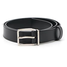 Louis Vuitton-Louis Vuitton Epi Santur Ginza Belt-Black