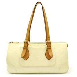 Louis Vuitton-Bolsa de Ombro Rosewood Avenue em Monogram Vernis Louis Vuitton-Branco,Outro