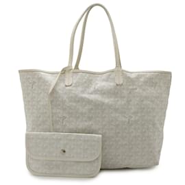 Goyard-Goyard Saint Louis PM Tote Bag-Brown,White