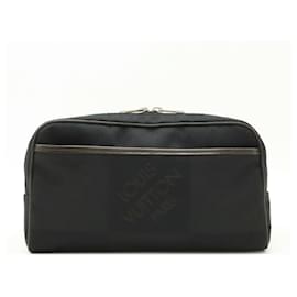 Louis Vuitton-Bolsa Sling Damier Geant Louis Vuitton-Preto