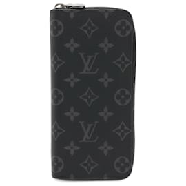 Louis Vuitton-Louis Vuitton Monogram Eclipse Bi-Fold Wallet-Brown,Black,Monogram